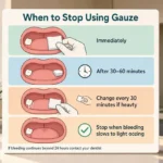 When to Stop Using Gauze After Wisdom Tooth Extraction